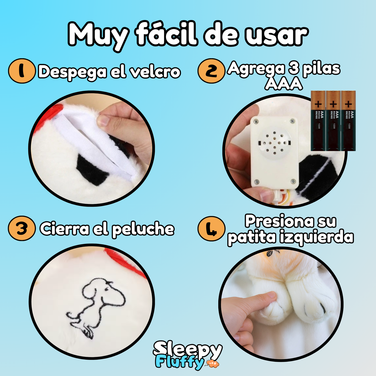 Peluche Relajante que Respira